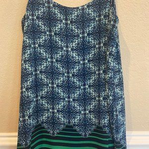 cabi Border Stripe Cami - Size M